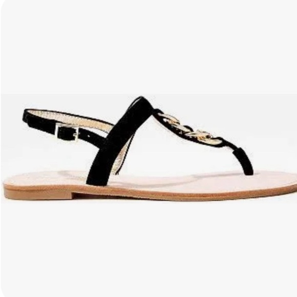 Lily Pulitzer Black  Sandal - Picture 1 of 6